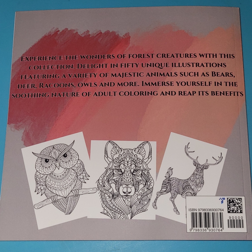 Adult Coloring Book By Breagha Rae - Picture 2 of 4